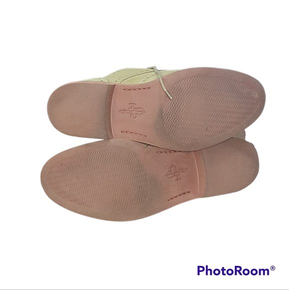 Cole Haan C12454 Nubuck Suede Wingtip Brogue Oxfords Beige Men’s 11 - Picture 5 of 12